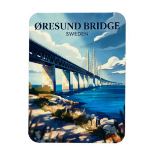 Imán Puente de Øresund Suecia
