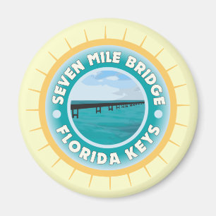 Imán Puente de siete millas en las llaves de Florida