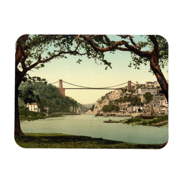 Imán Puente de Suspensión Clifton I, Bristol, Inglaterr (Horizontal)