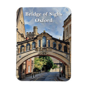 Imán Puente de suspiros en pintura acrílica de Oxford