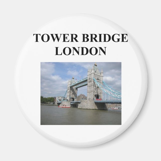 Imán puente de torre ;ondon england (Frente)