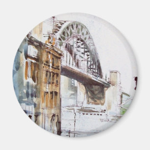 Imán Puente de Tyne de decano Street Magnet