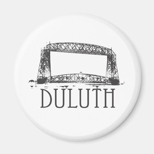 Imán Puente del elevador aéreo de Duluth (Frente)