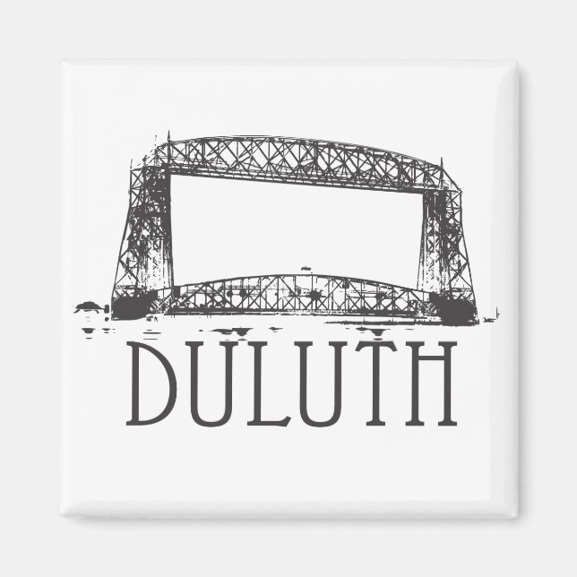 Imán Puente del elevador aéreo de Duluth (Frente)
