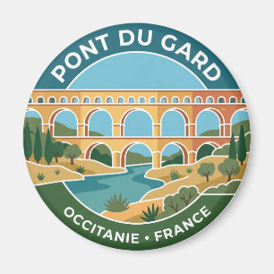Imán Puente del Gard Francia