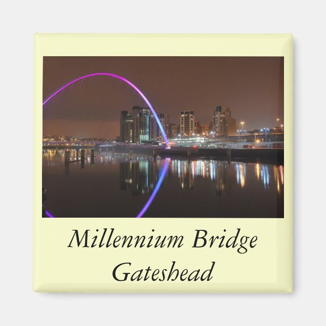 Imán Puente del Milenio, Gateshead (Frente)
