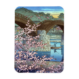 Imán Puente del río Hasui kawase oriental japonés de 