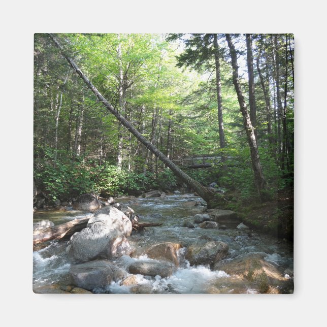 Imán Puente del río Pemigewasset en Nuevo Hampshire (Frente)