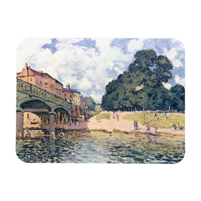 Imán Puente del Tribunal Alfred Sisley Hampton (Horizontal)