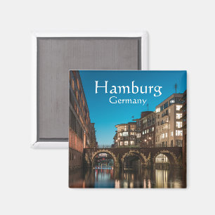 Imán Puente Ellerntorsbrücke Hamburgo