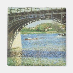 Imán Puente en Argenteuil por Gustave Caillebotte