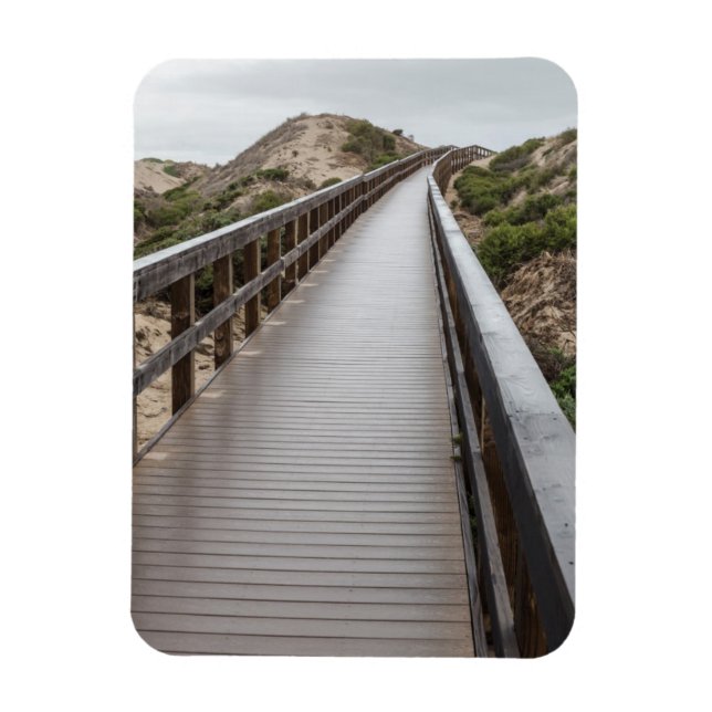 Imán Puente Foot en el Parque Estatal Oso Flaco Lake (Vertical)