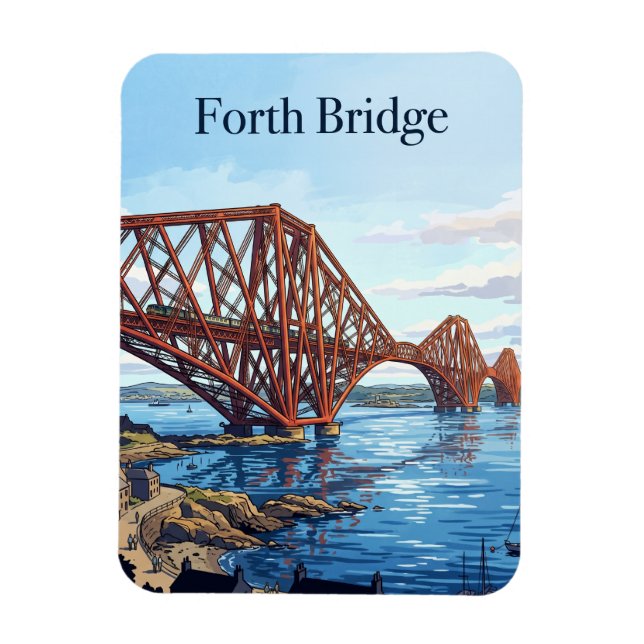 Imán Puente Forth Reino Unido (Vertical)