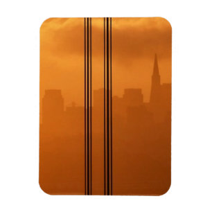 Imán Puente Golden Gate delante del San Francisco