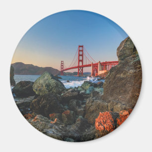 Imán Puente Golden Gate en la oscuridad el   San