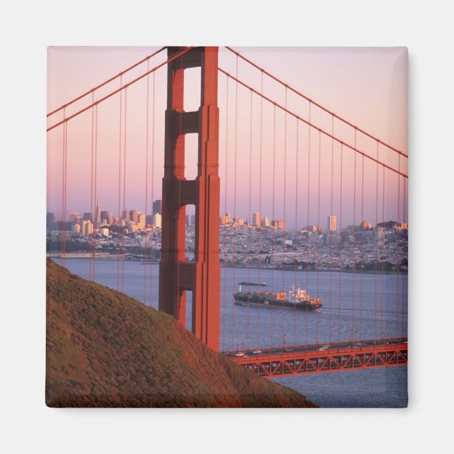 Imán Puente Golden Gate; San Francisco; California; (Frente)