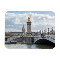 Puente Invalides y Pont Alexandre III - París