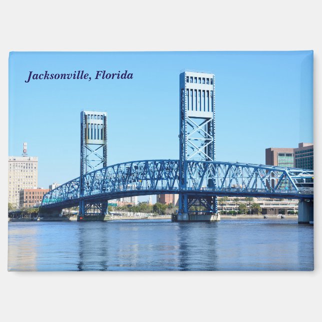 Imán Puente Jacksonville Florida (Anverso)