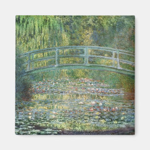 Imán Puente Japonés Nenúfares Arte de Claude Monet
