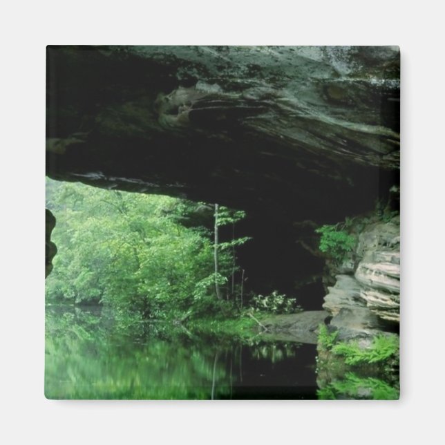 Imán Puente Natural, Parque Estatal Pickett, TN (Frente)