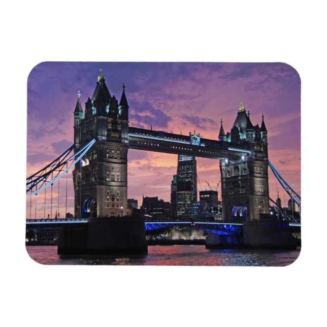 Imán Puente panorámico de la Torre de Londres (Horizontal)