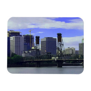 Imán Puente Portland Hawthorne #1 Magnet