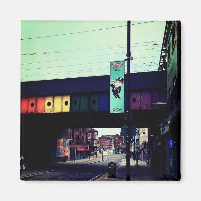 Imán Puente rayado (Frente)