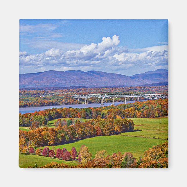 Imán Puente Rhinecliff en otoño (Frente)