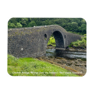 Imán "Puente sobre el Atlántico", isla de Seil, Escocia