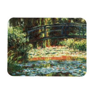 Imán Puente sobre el estanque acuático de Claude Monet