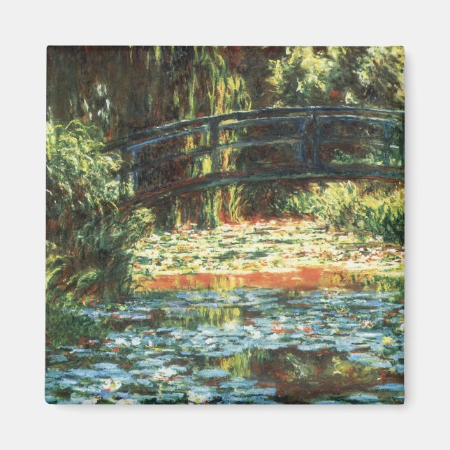 Imán Puente sobre el estanque acuático de Claude Monet (Frente)