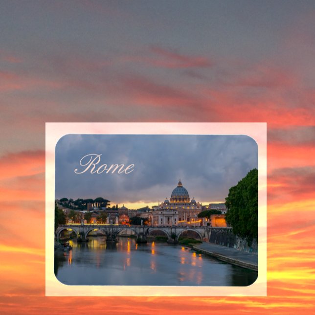 Imán Puente St. Angelo, Basílica de San Pedro, Roma (Subido por el creador)