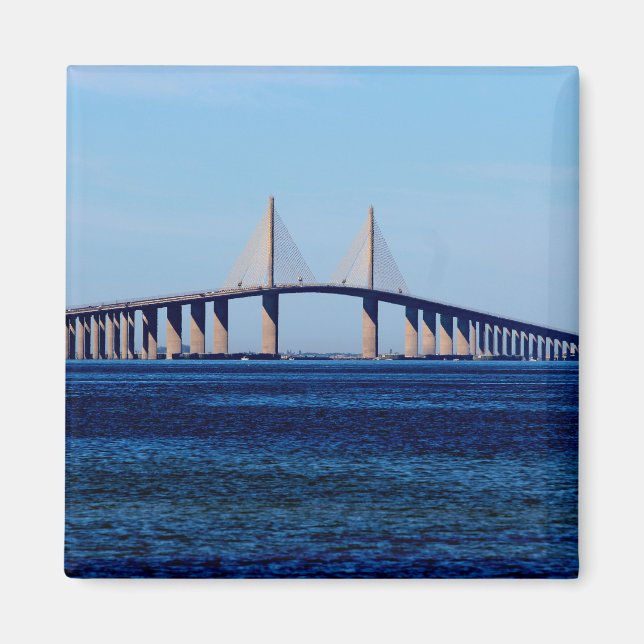 Imán Puente Sunshine Skyway (Frente)
