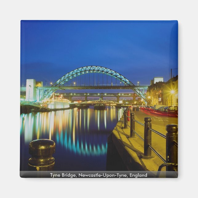 Imán Puente Tyne, Newcastle-Upon-Tyne, Inglaterra (Frente)