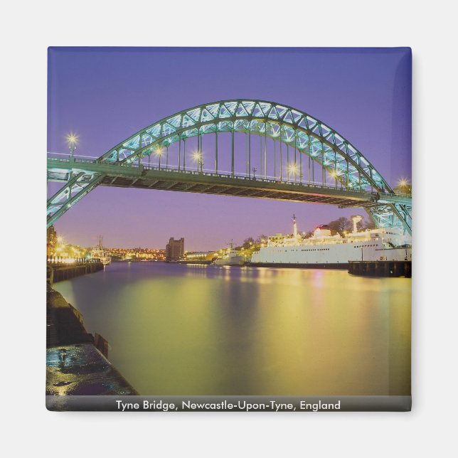 Imán Puente Tyne, Newcastle-Upon-Tyne, Inglaterra (Frente)