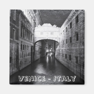 Imán Puentes de Venecia de noche (Fridge Magnet)