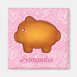 Imán Puerquito De Piloncillo Pan Dulce