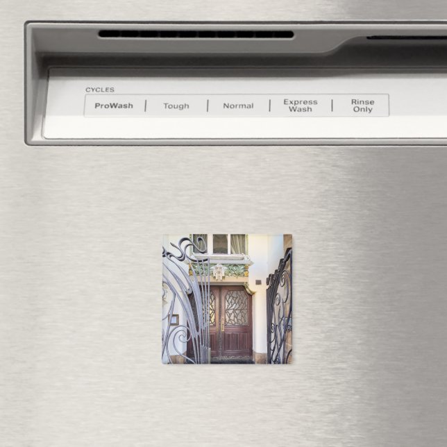 Imán Puerta de Art Nouveau Praga (In situ (lavavajillas))