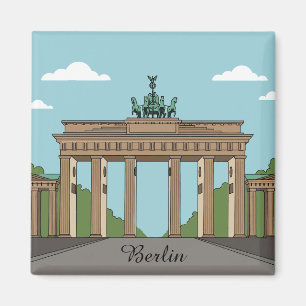Imán Puerta de Brandeburgo de Berlín – clásico icono de