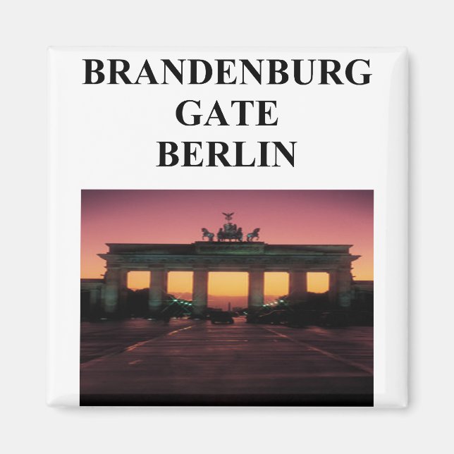 Imán puerta de brandenburg (Frente)