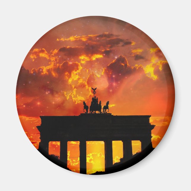 Imán Puerta de Brandenburgo, Berlín (Frente)