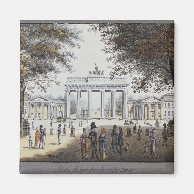 Imán Puerta de Brandenburgo, Berlín (Frente)