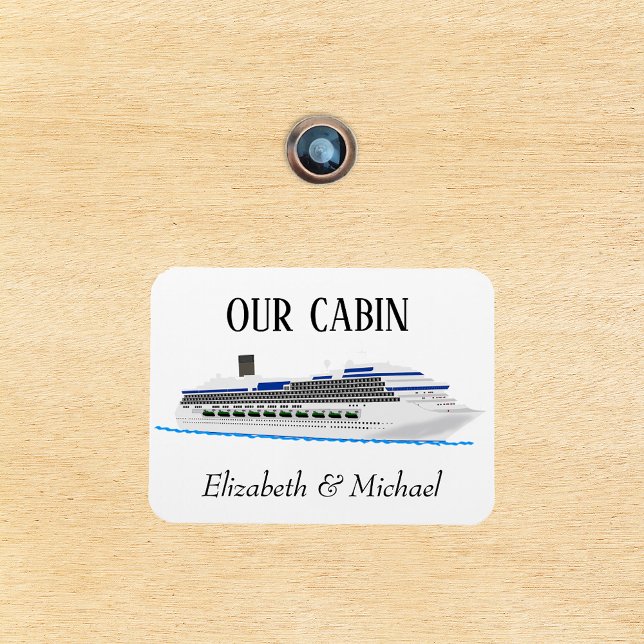 Imán Puerta de crucero personalizada de nuestro camarot (Subido por el creador)