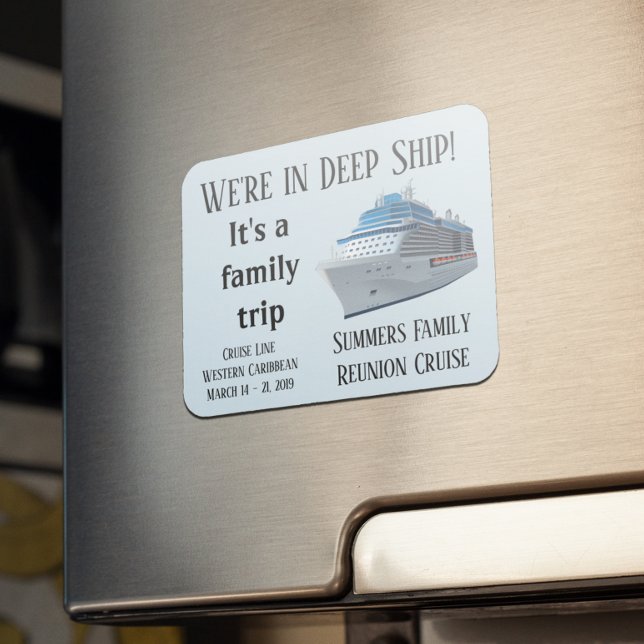 Imán Puerta de crucero personalizada para familia In De (Subido por el creador)