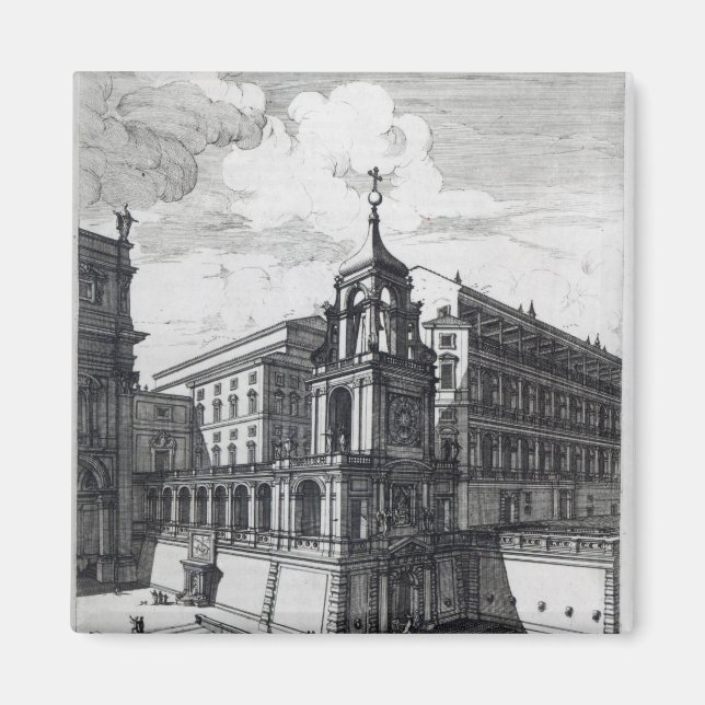 Imán Puerta de entrada al Vaticano, 1696 (Frente)