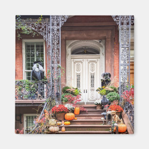 Imán Puerta de Halloween de NYC