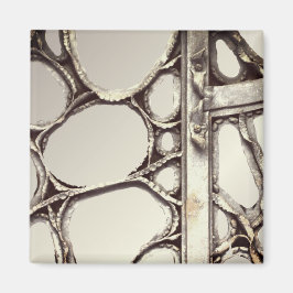 Imán Puerta de hierro Art Nouveau antoni gaudi elegante