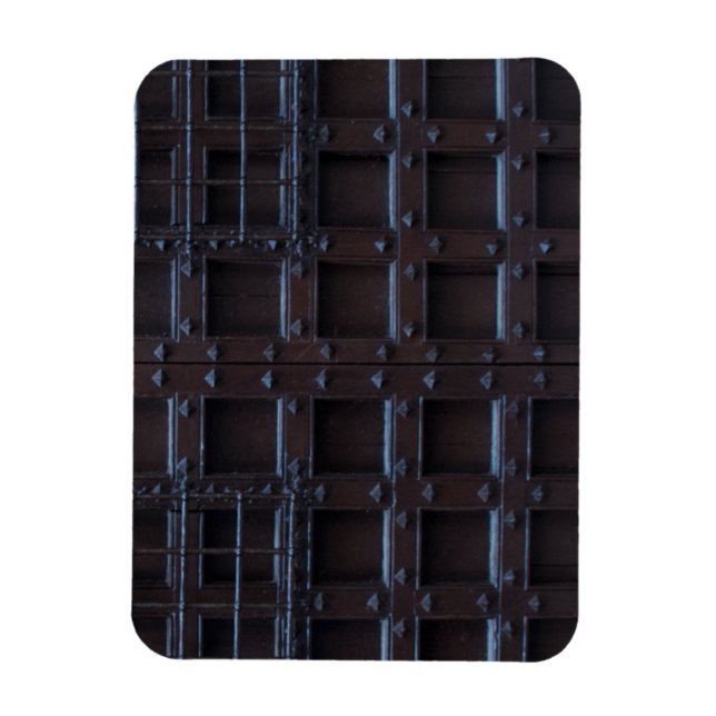 Imán Puerta de hierro marrón fuerte (Vertical)