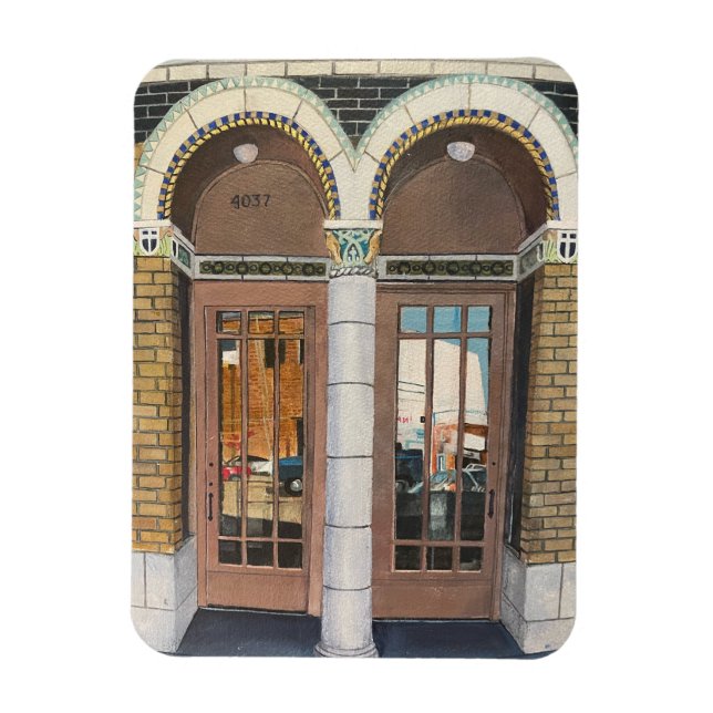 Imán Puerta de Kansas City (Vertical)