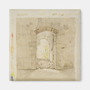 Imán Puerta de la entrada a la escuela real en Meissen
